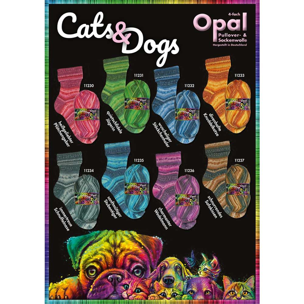 Opal 4fach Cats & Dogs 100g